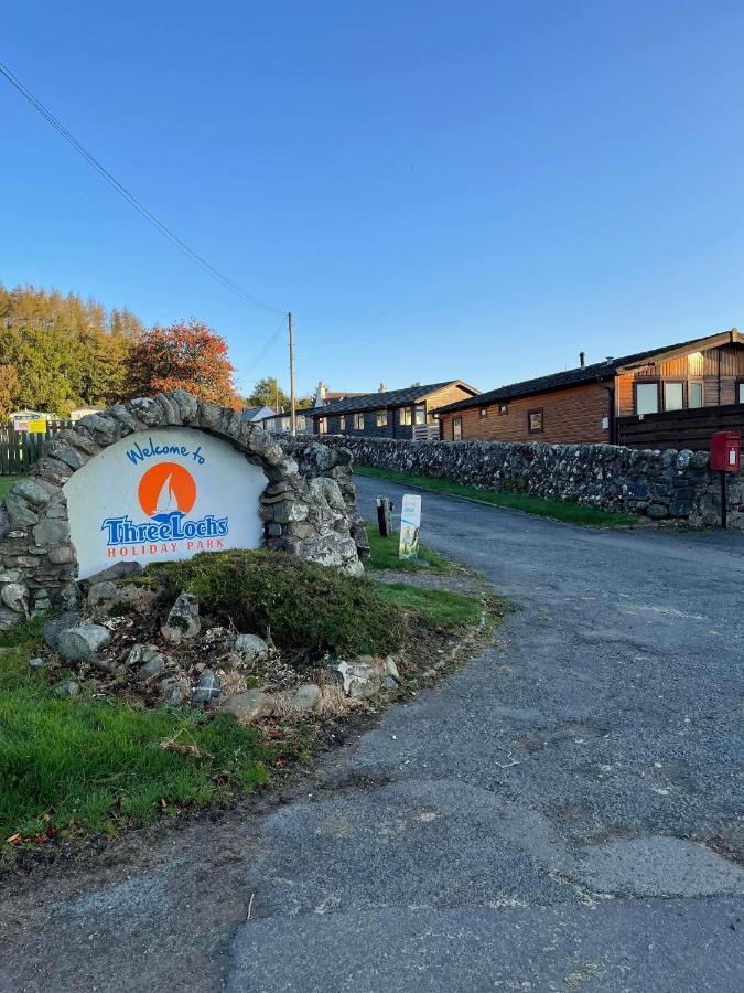 Caravan Rabbit House No 81 At Three Lochs Holiday Park Newton Stewart Luaran gambar