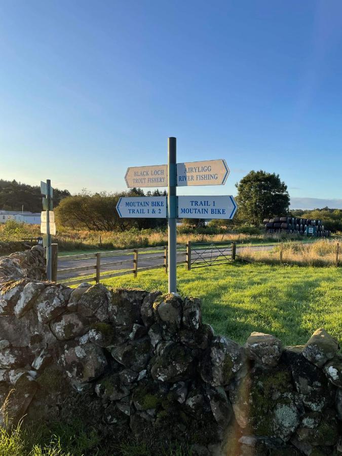 Caravan Rabbit House No 81 At Three Lochs Holiday Park Newton Stewart Luaran gambar