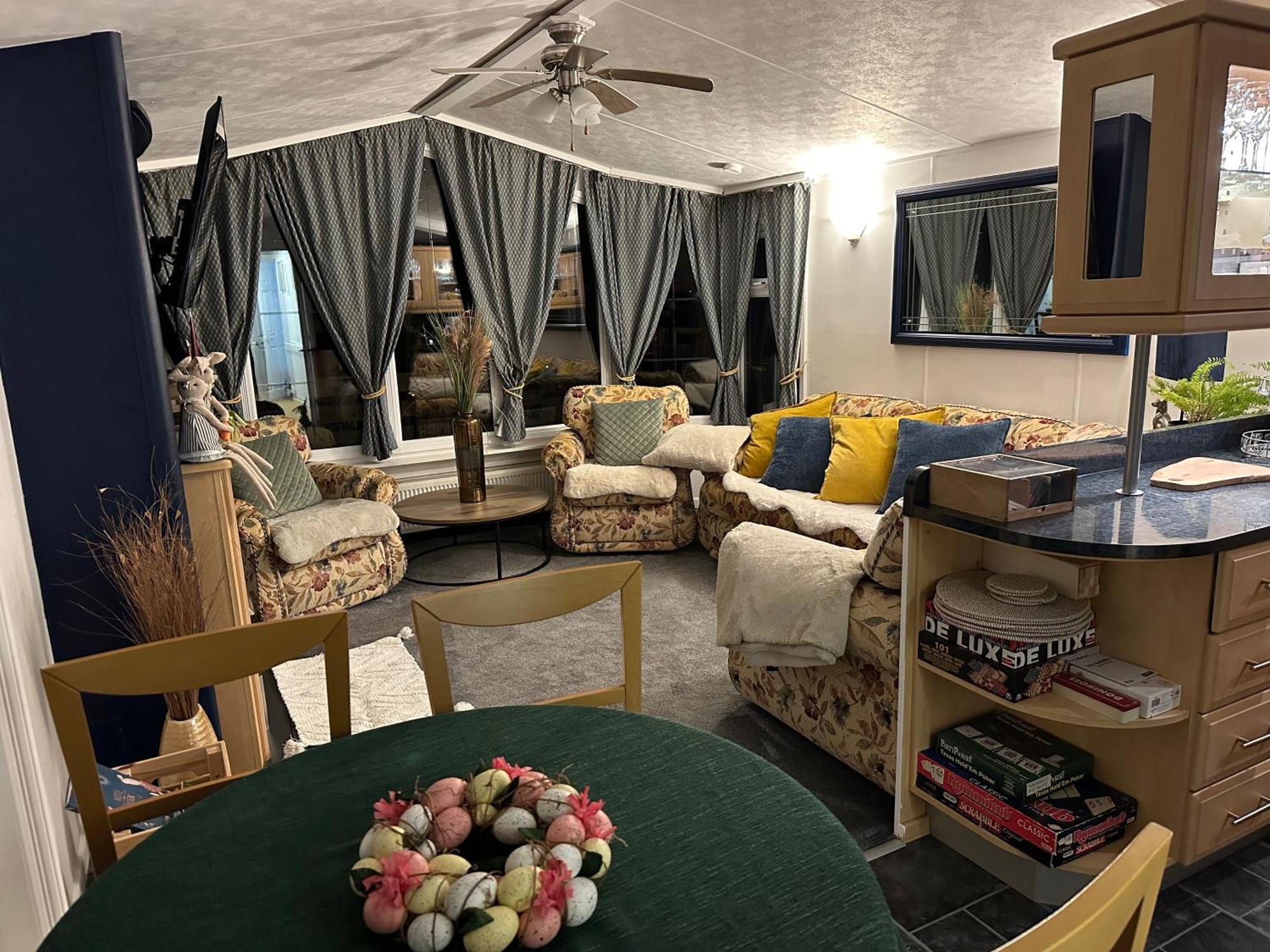 Caravan Rabbit House No 81 At Three Lochs Holiday Park Newton Stewart Luaran gambar